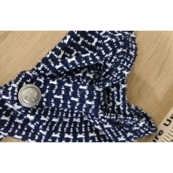 Cal Style Sweater Womens Size Large Blue Light Weight Knit 3/4 Sleeve - Picture 7 of 9